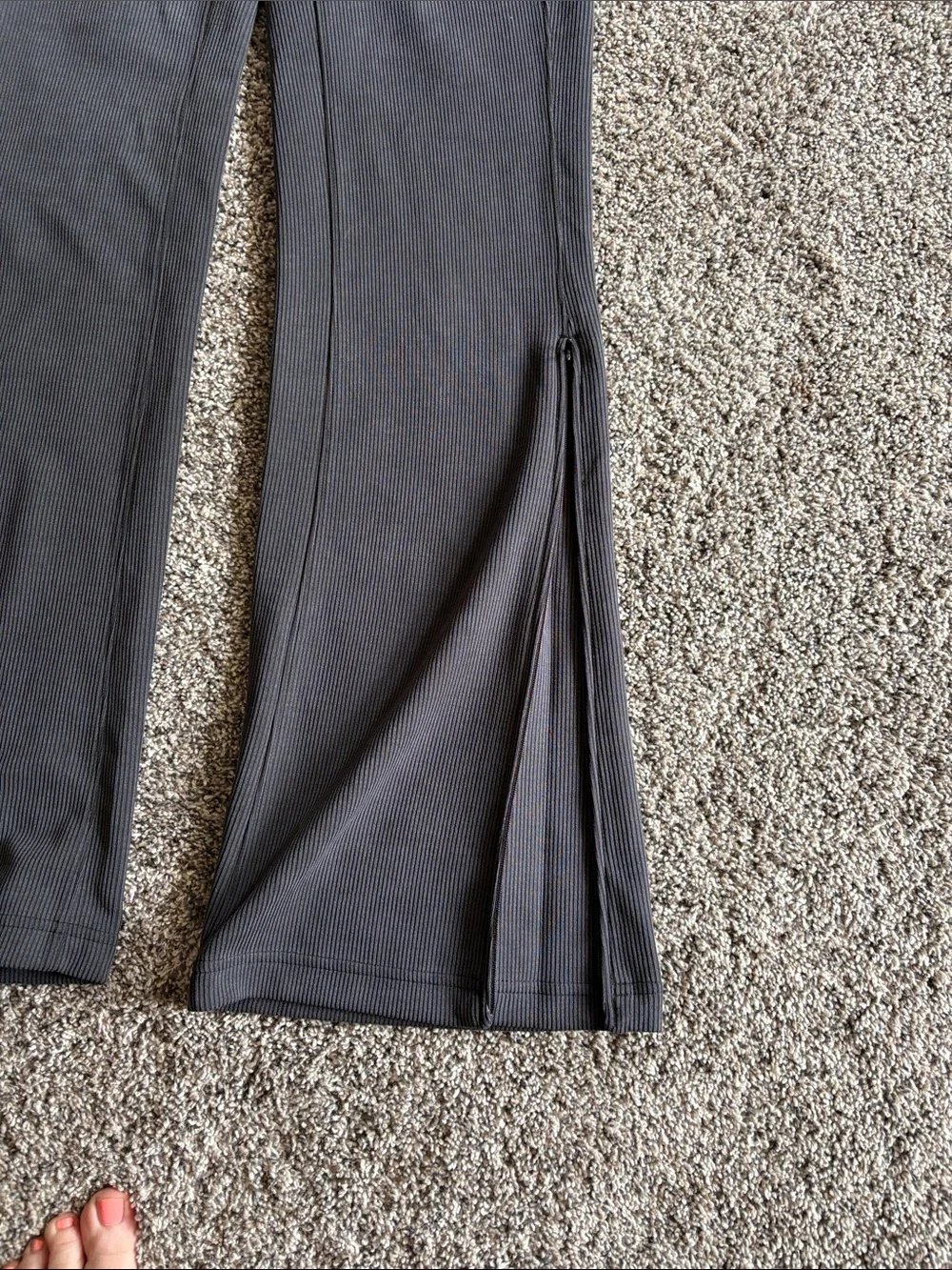 lululemon athletica Black Boot-Cut Pull-On Flare Pants - Picture 2 of 6